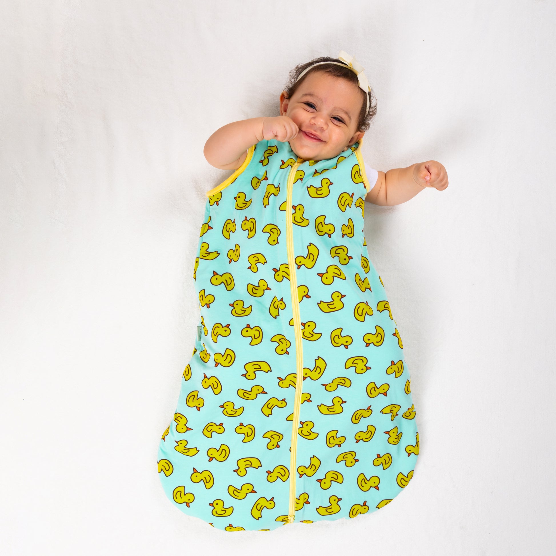 Yellow Duckie- Sleeveless Summer/Spring Basic Sleeping Bag