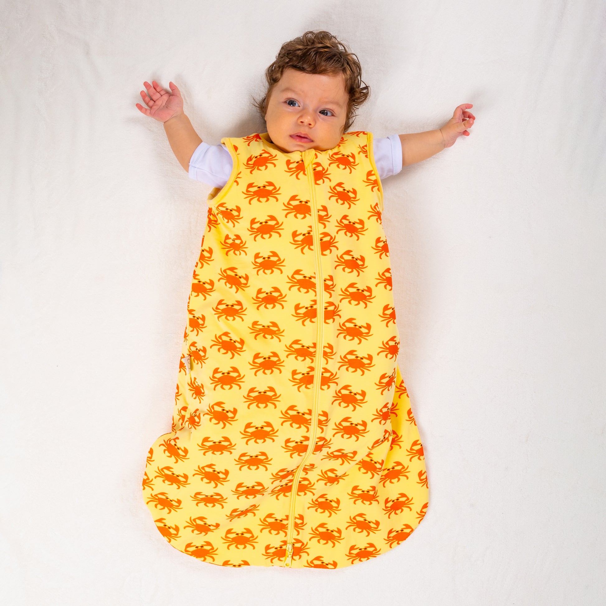 Orange Crab- Sleeveless Summer/Spring Basic Sleeping Bag