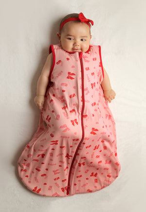 Candy Bows- Sleeveless Summer/Spring Basic Sleeping Bag