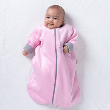 Load image into Gallery viewer, Let it Snow [Pink]- Sleeved Winter Basic Sleeping Bag
