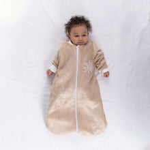 Load image into Gallery viewer, Let it Snow [Beige]- Sleeved Winter Basic Sleeping Bag
