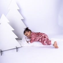 Load image into Gallery viewer, Snowflake [Pink]- Sleeved Winter Walker Sleeping Bag
