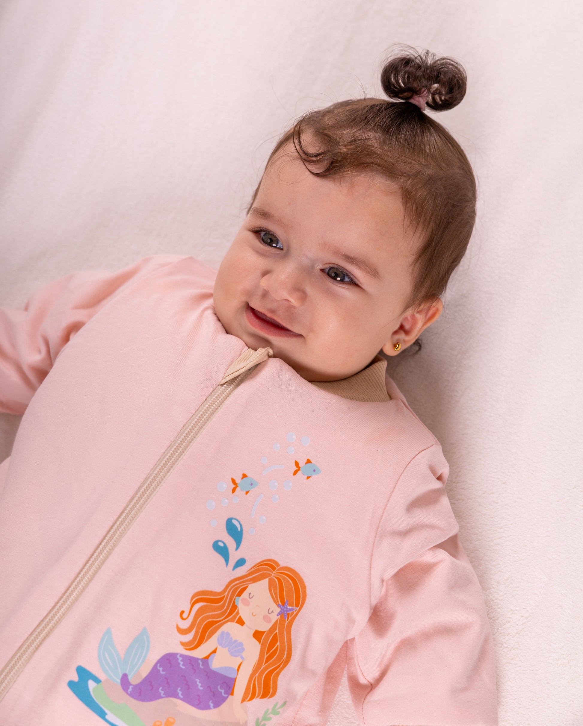 Little Mermaid- Sleeved Summer/Spring Basic Sleeping Bag