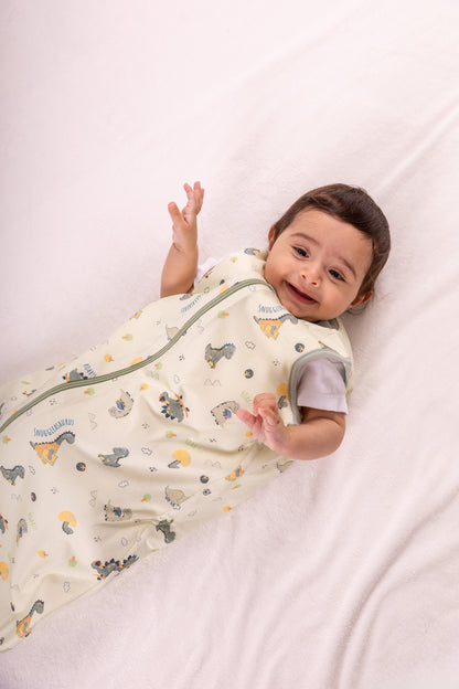 Dino Doodles- Sleeveless Summer/Spring Basic Sleeping Bag