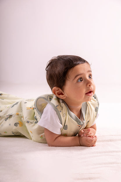Dino Doodles- Sleeveless Summer/Spring Basic Sleeping Bag