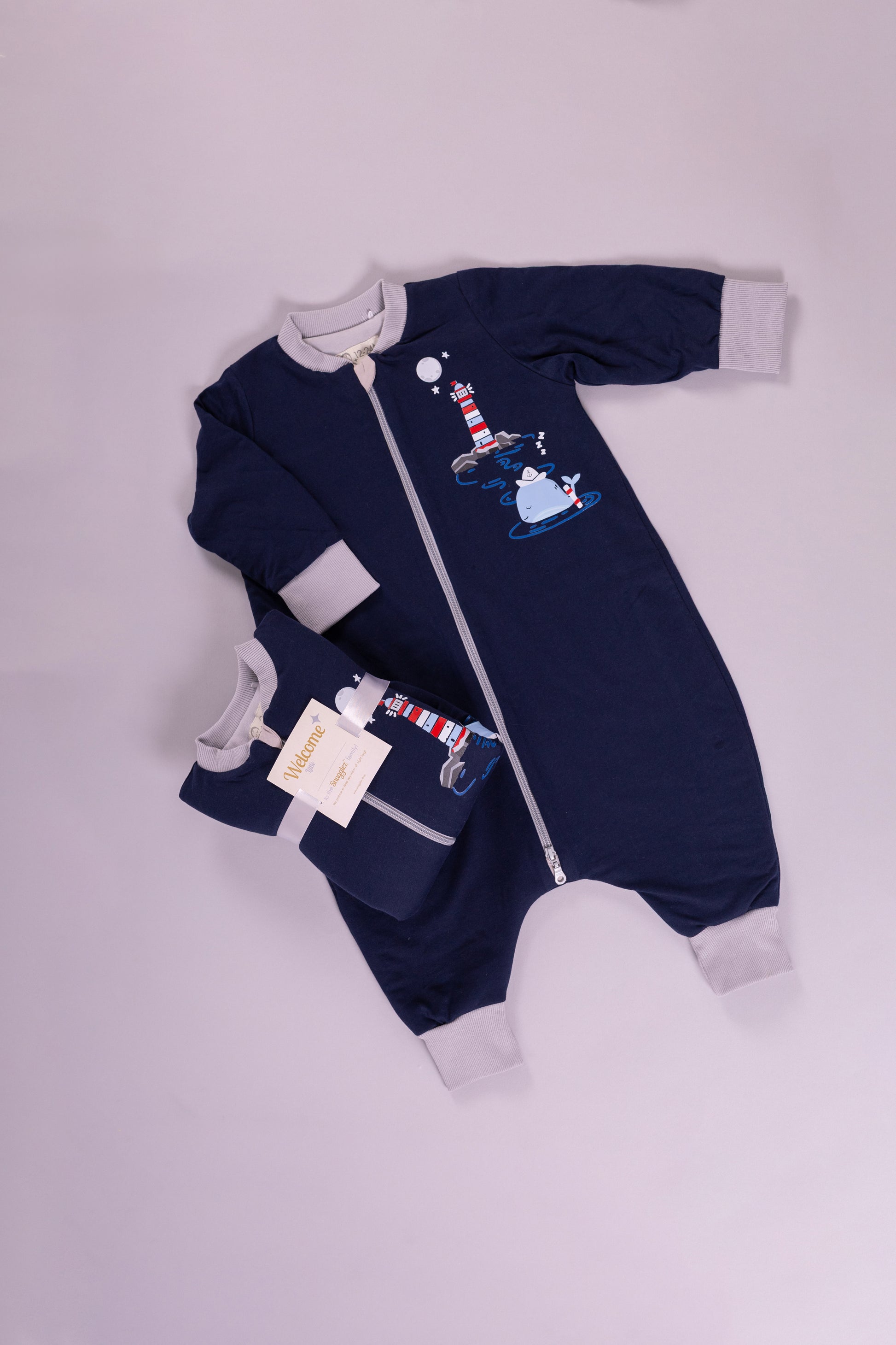Little Lighthouse- Sleeved Summer/Spring Walker Sleeping Bag