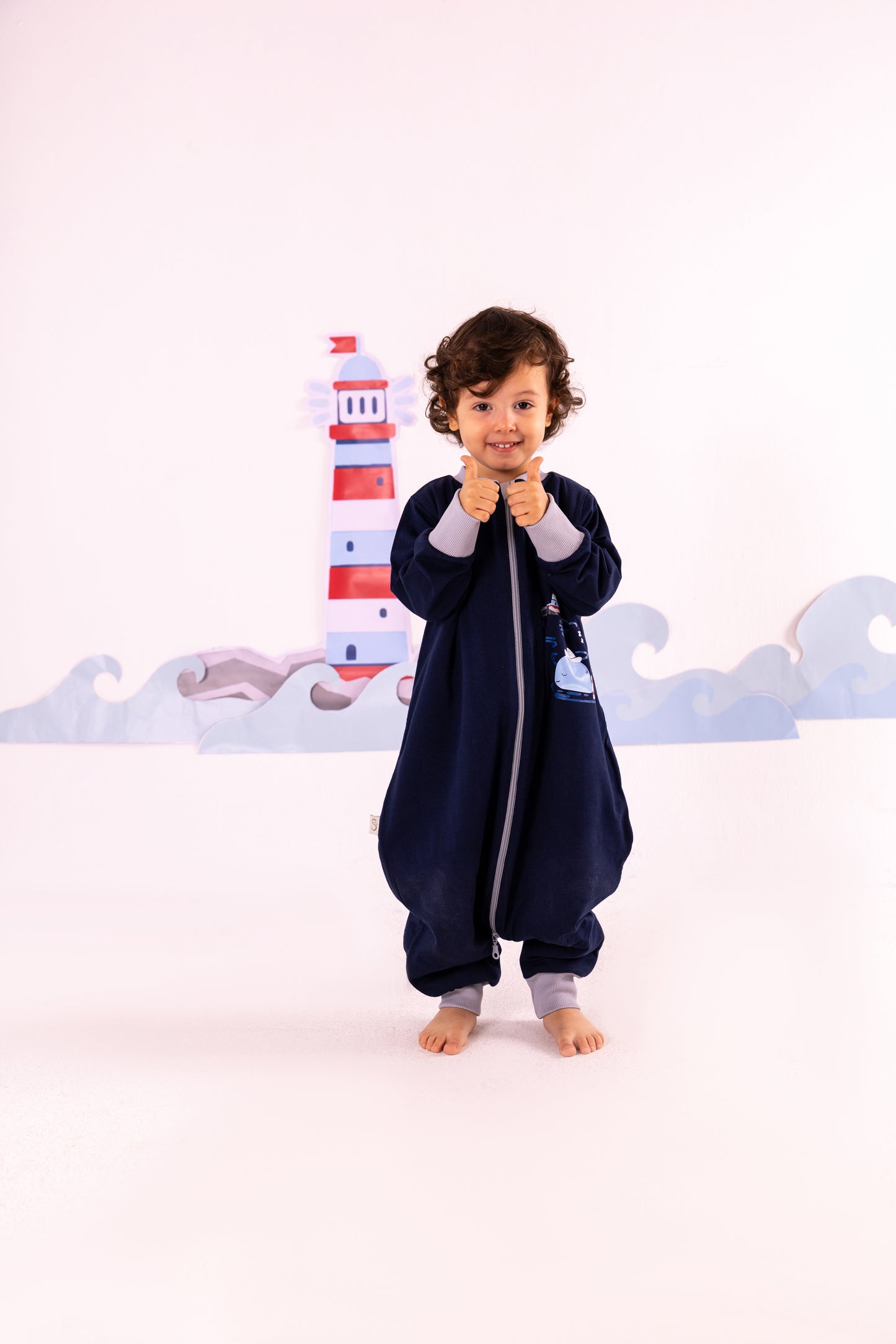 Little Lighthouse- Sleeved Summer/Spring Walker Sleeping Bag