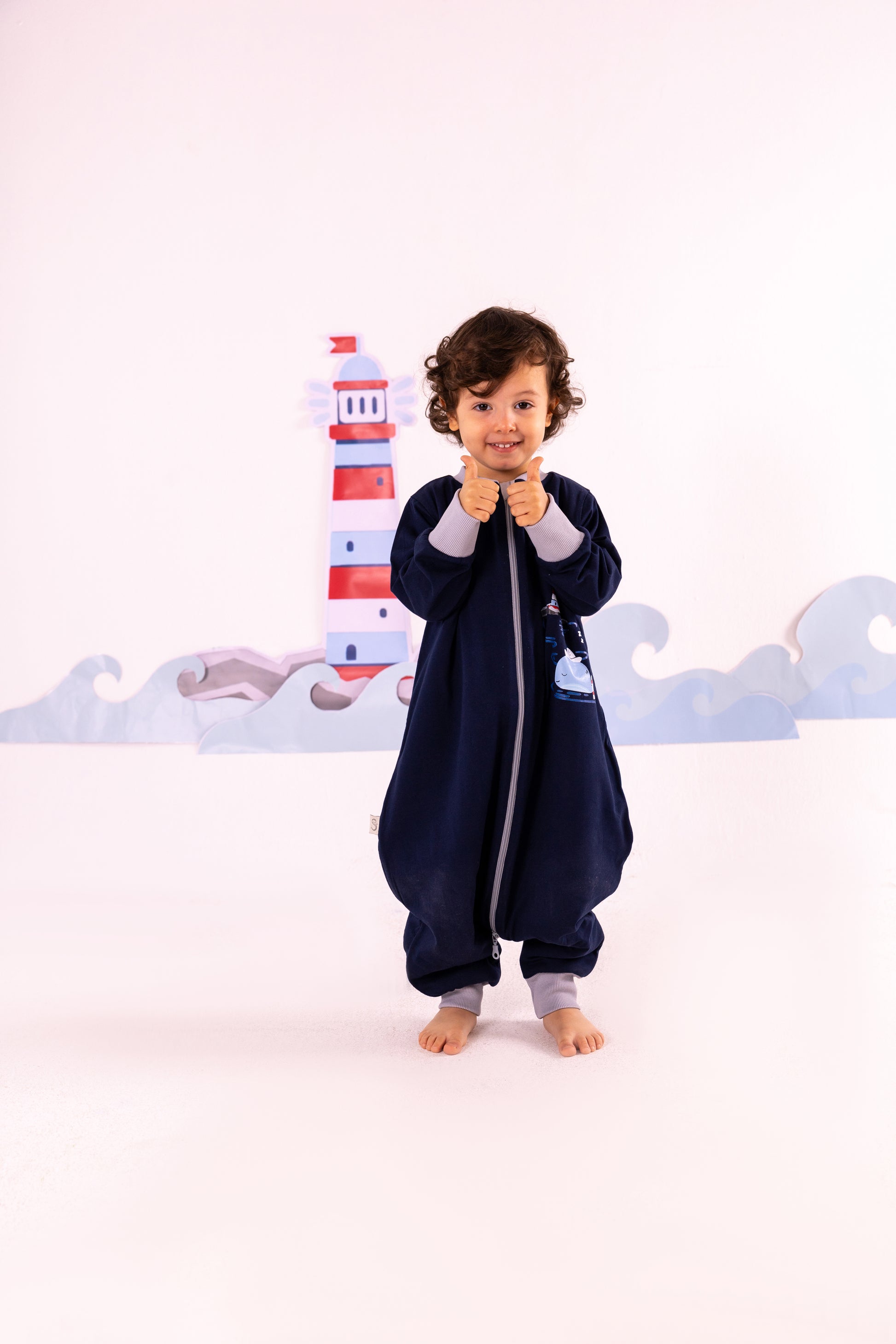 Little Lighthouse- Sleeved Summer/Spring Walker Sleeping Bag