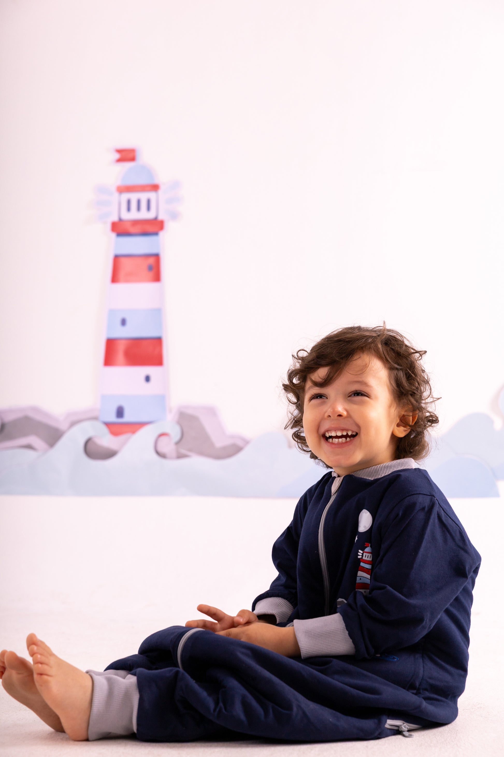 Little Lighthouse- Sleeved Summer/Spring Walker Sleeping Bag