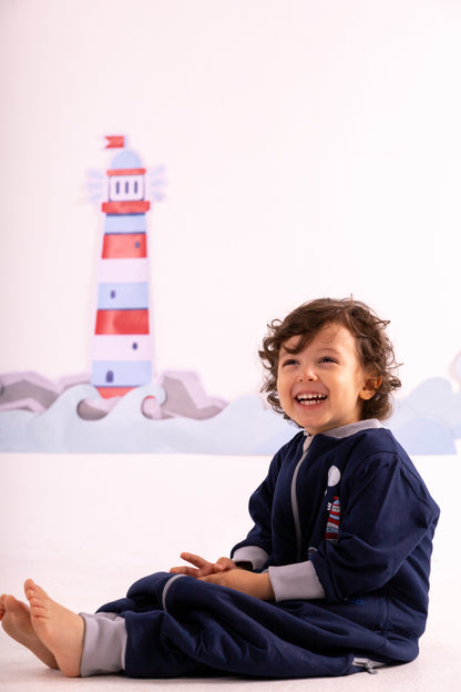 Little Lighthouse- Sleeved Summer/Spring Walker Sleeping Bag