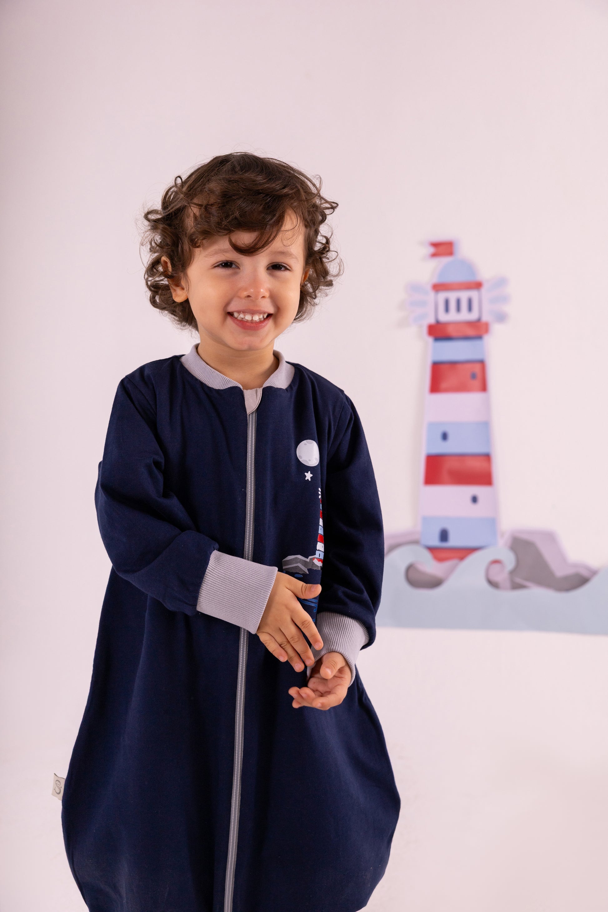 Little Lighthouse- Sleeved Summer/Spring Walker Sleeping Bag