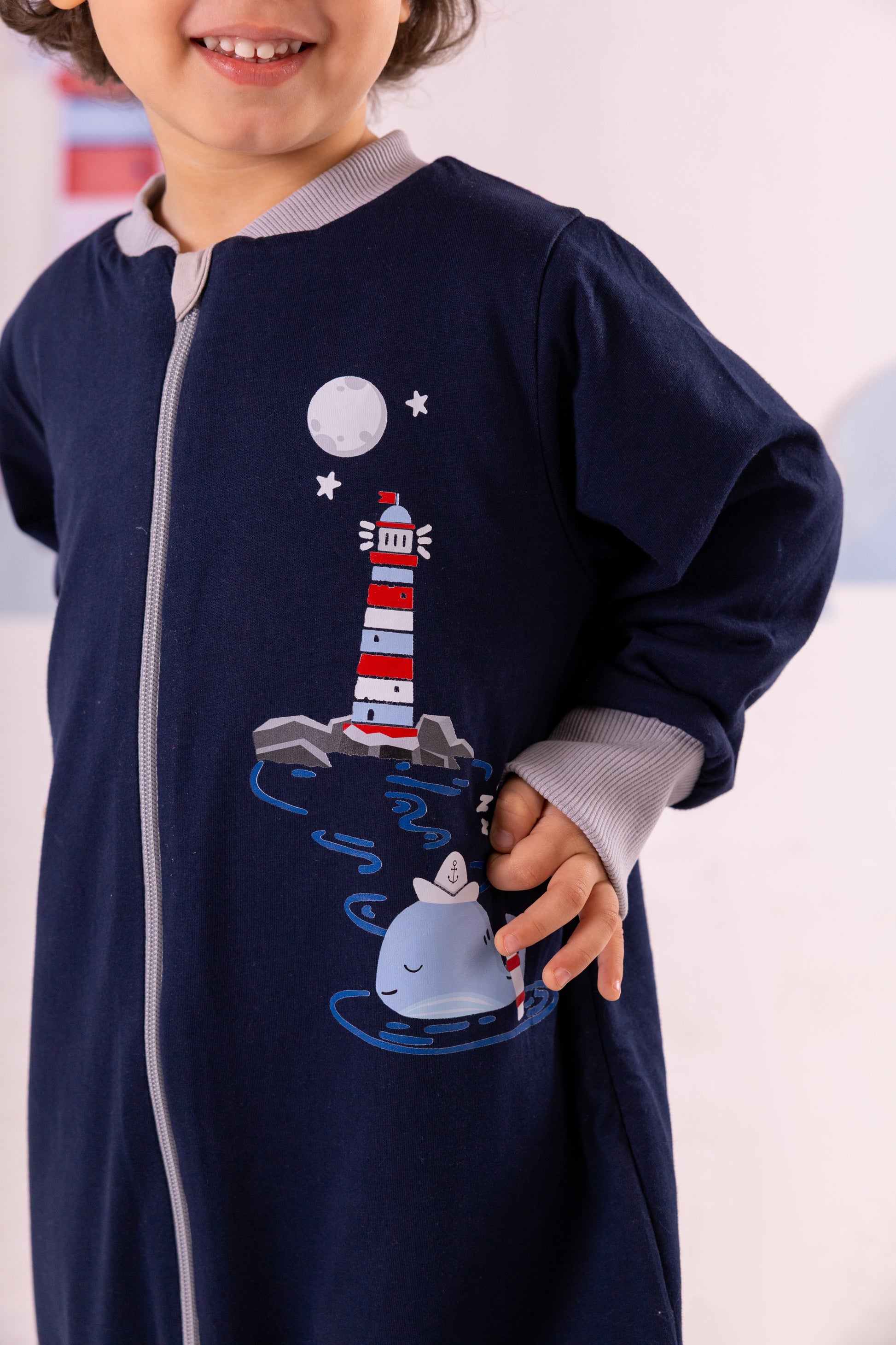 Little Lighthouse- Sleeved Summer/Spring Walker Sleeping Bag