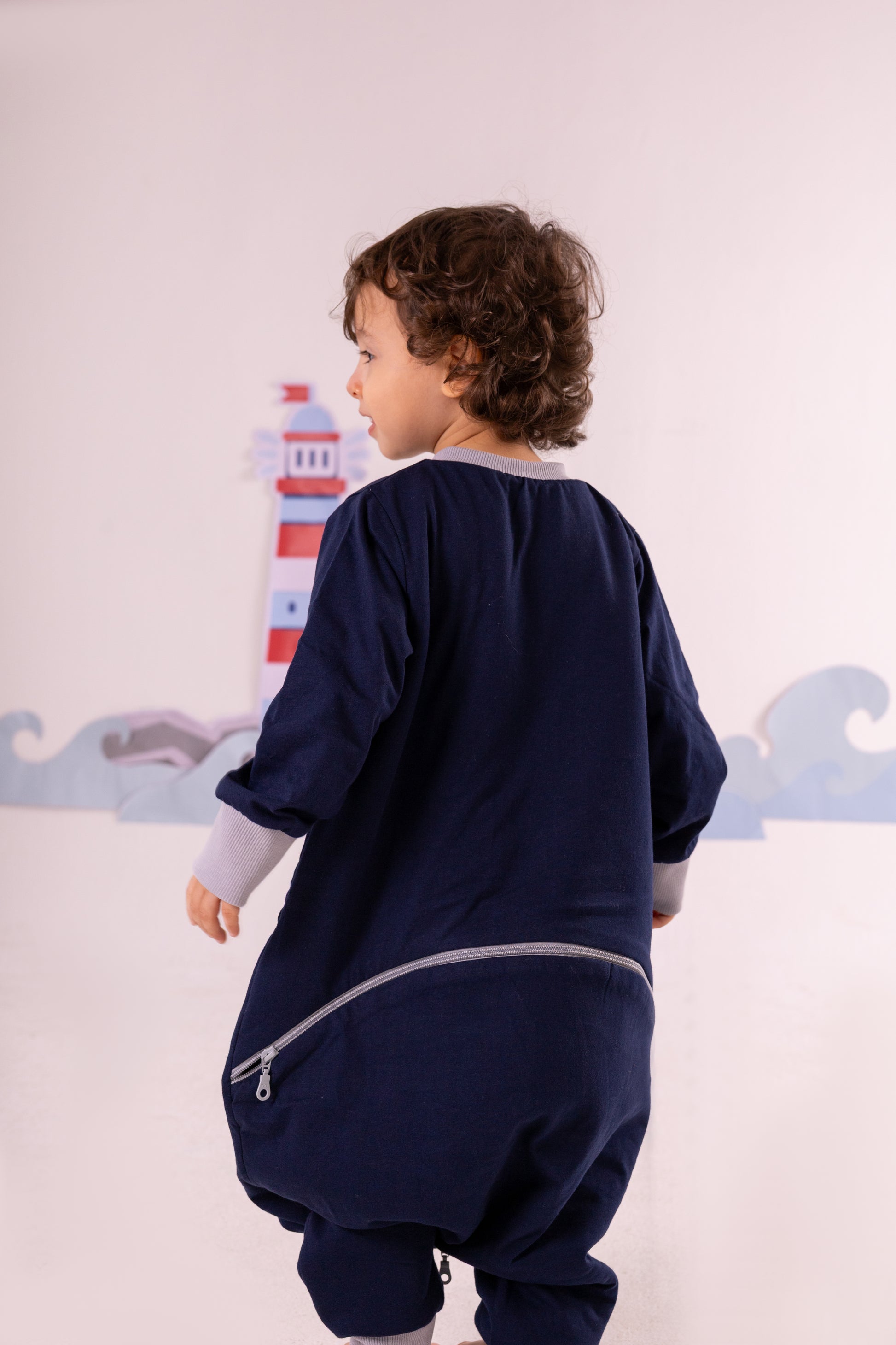 Little Lighthouse- Sleeved Summer/Spring Walker Sleeping Bag