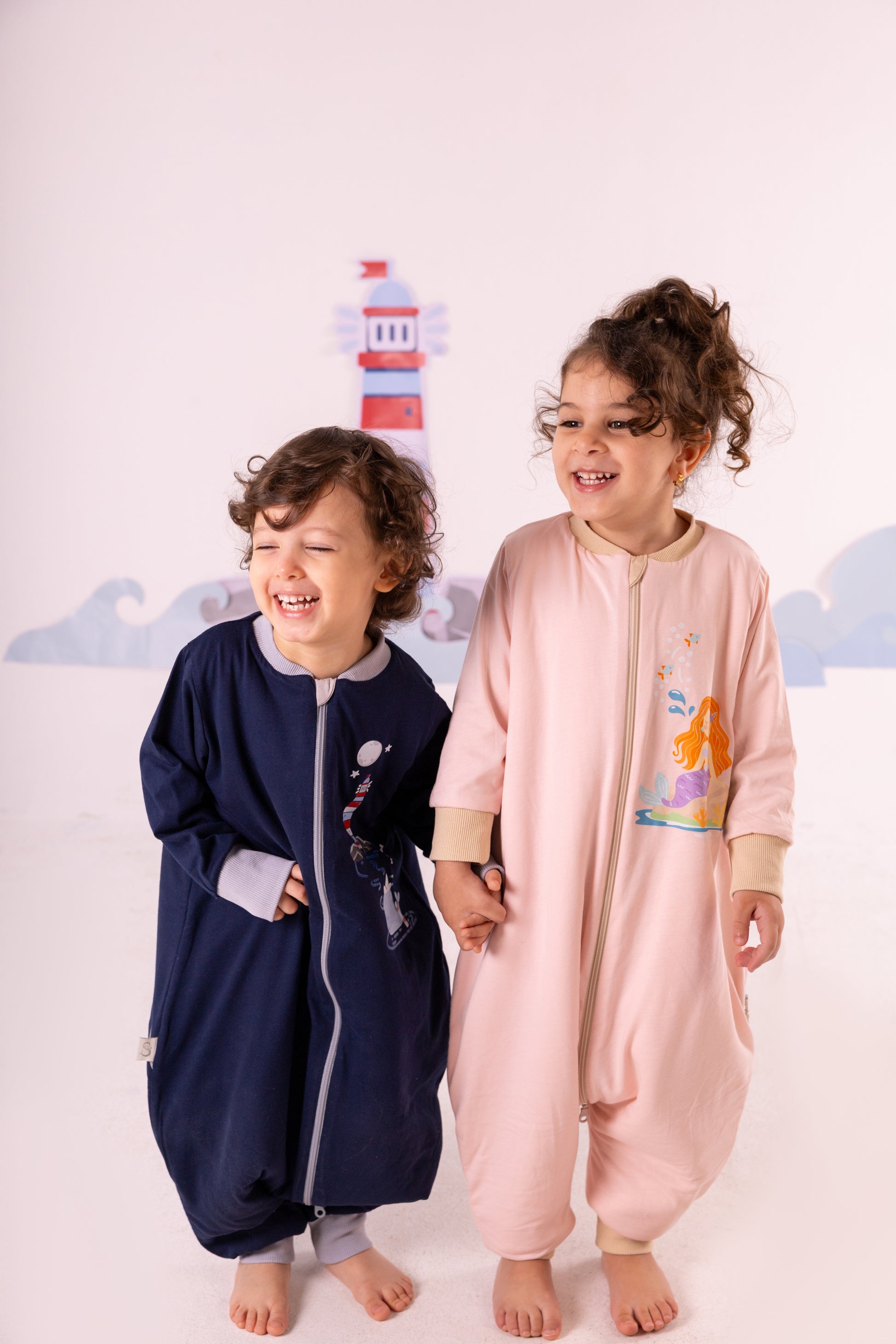 Little Mermaid- Sleeved Summer/Spring Walker Sleeping Bag