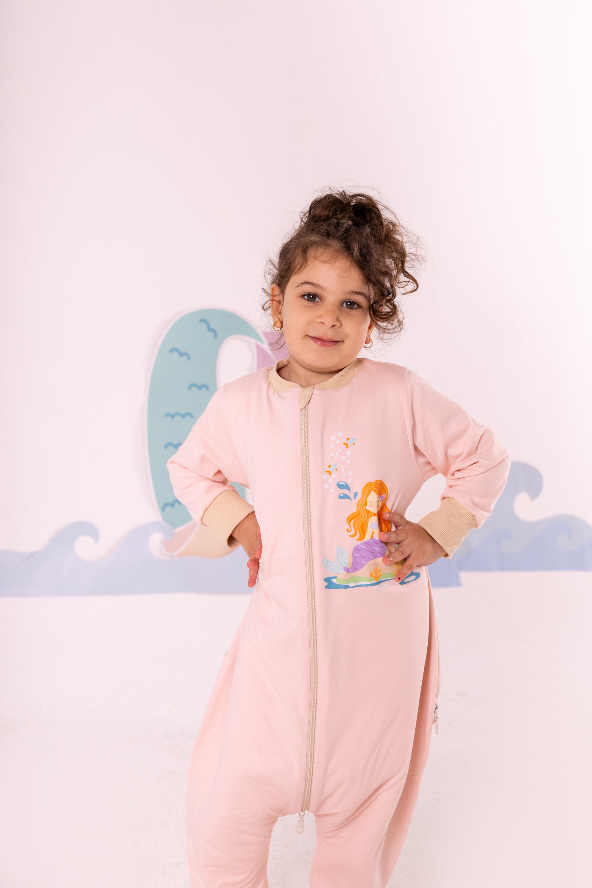 Little Mermaid- Sleeved Summer/Spring Walker Sleeping Bag
