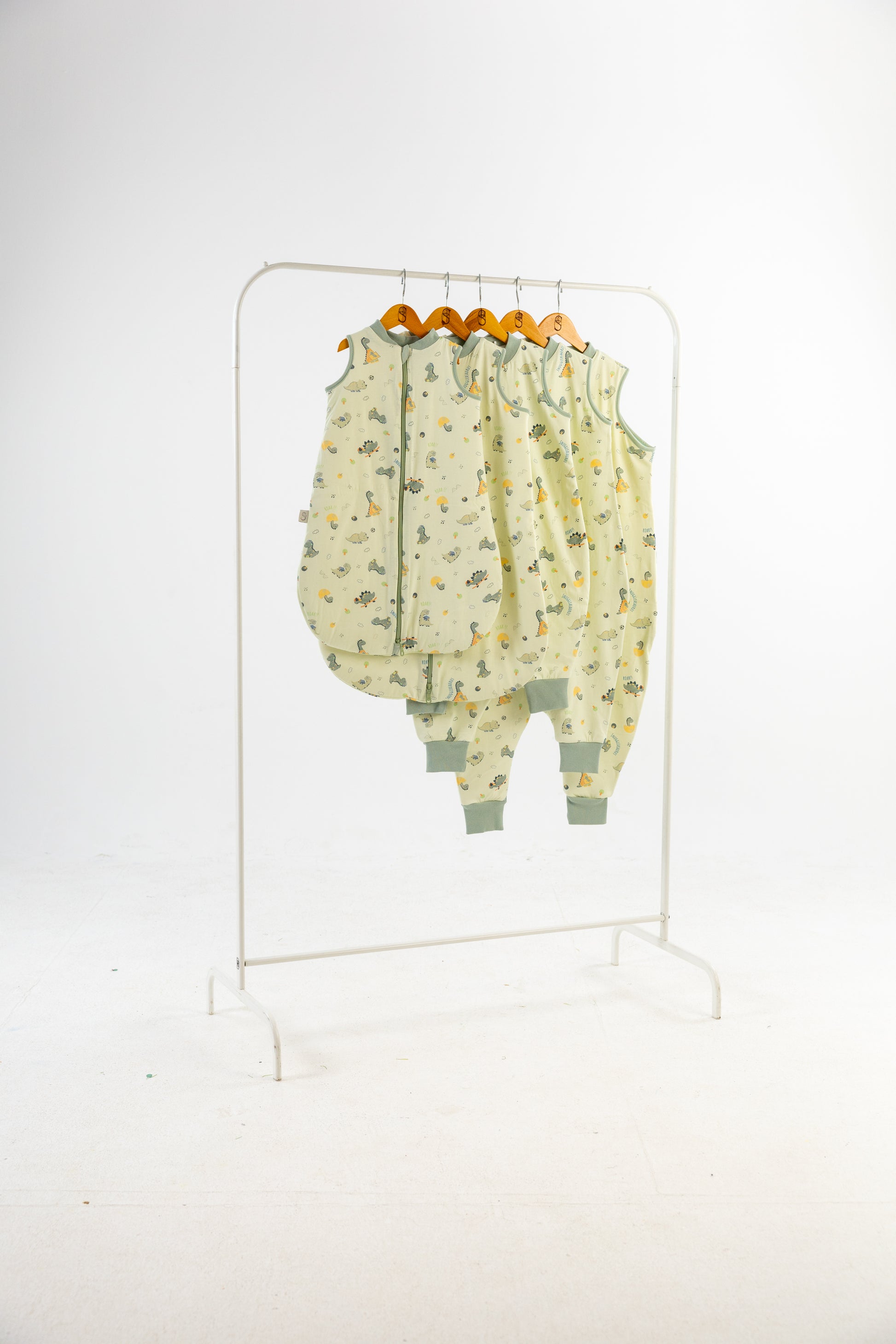 Dino Doodles- Sleeveless Summer/Spring Walker Sleeping Bag