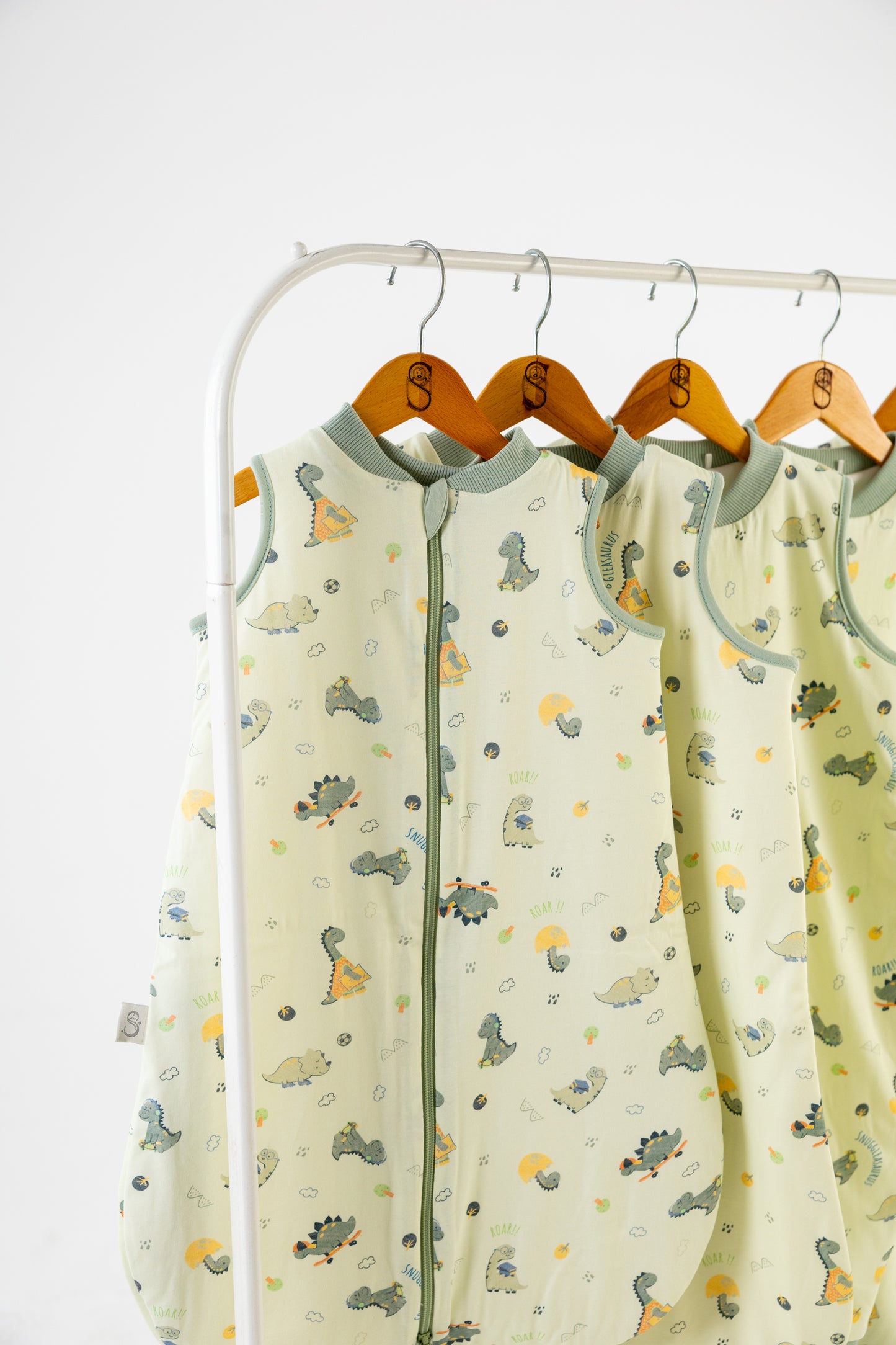 Dino Doodles- Sleeveless Summer/Spring Basic Sleeping Bag