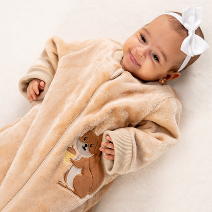 Squirrel- Sleeved Polar Fleece Basic Sleeping Bag