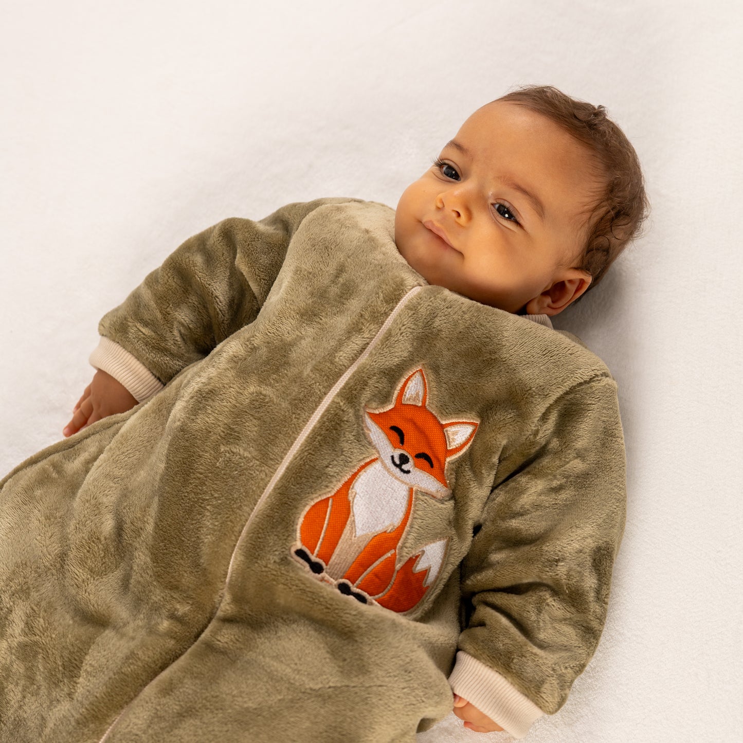 Fox- Sleeved Polar Fleece Basic Sleeping Bag