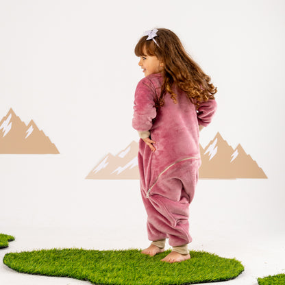 Reindeer- Sleeved Polar Fleece Walker Sleeping Bag