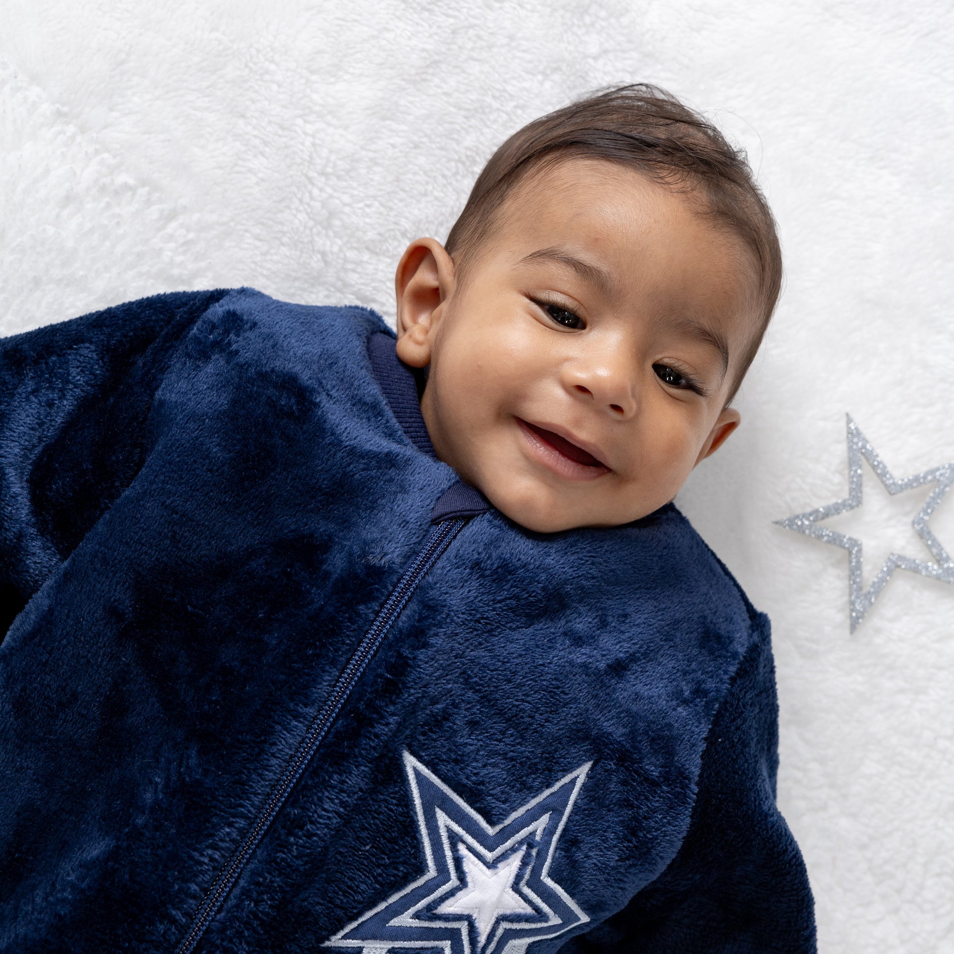 Shooting Star [Navy Blue]- Sleeved Winter Basic Sleeping Bag