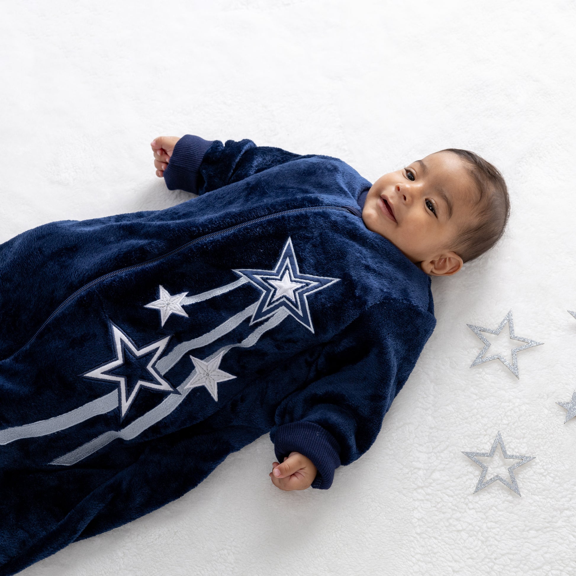 Shooting Star [Navy Blue]- Sleeved Winter Basic Sleeping Bag