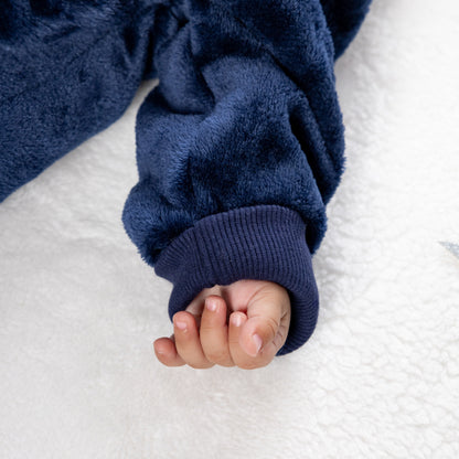 Shooting Star [Navy Blue]- Sleeved Winter Basic Sleeping Bag