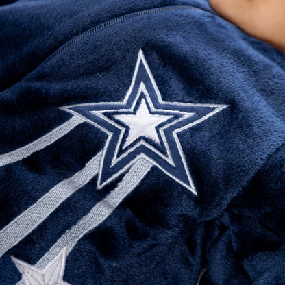 Shooting Star [Navy Blue]- Sleeved Polar Fleece Walker Sleeping Bag