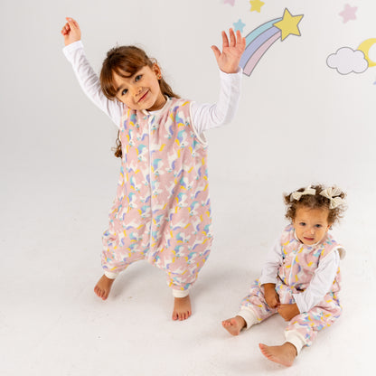 Unicorn Wonderland- Sleeveless Polar Fleece Walker Sleeping Bag