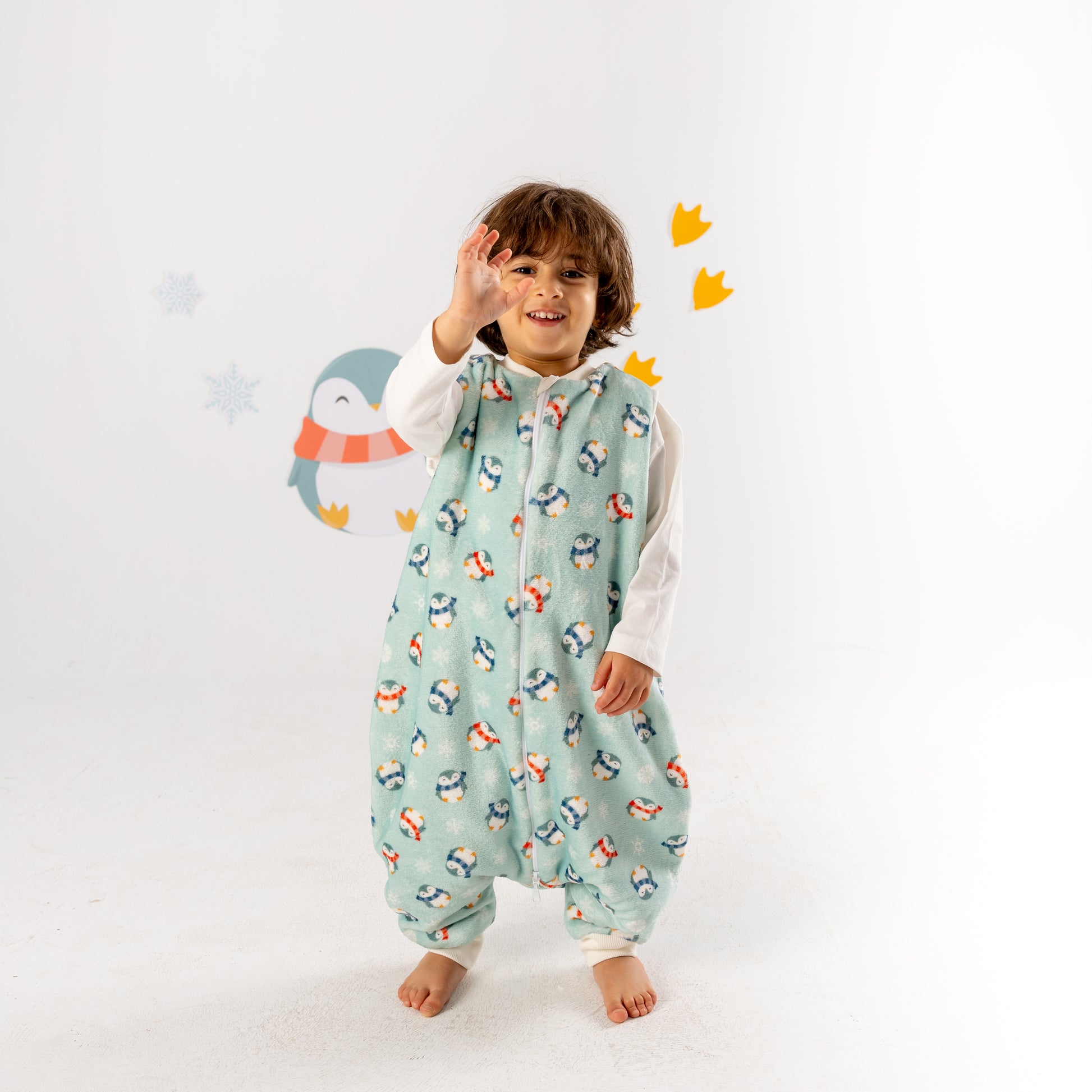 Polar Pals- Sleeveless Polar Fleece Walker Sleeping Bag