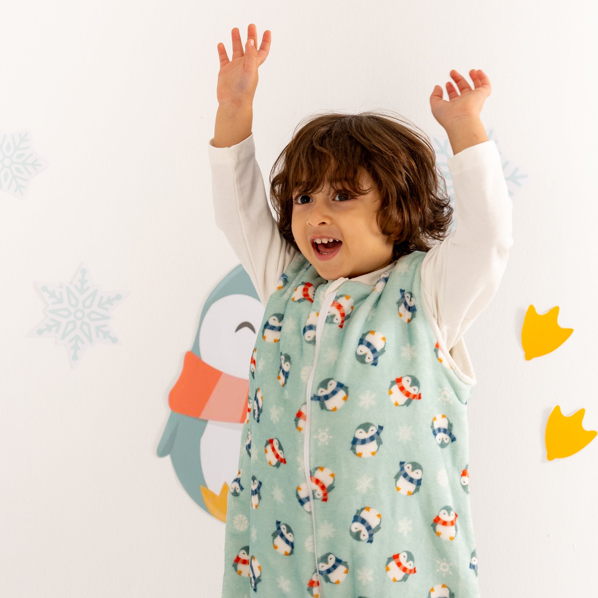 Polar Pals- Sleeveless Polar Fleece Walker Sleeping Bag