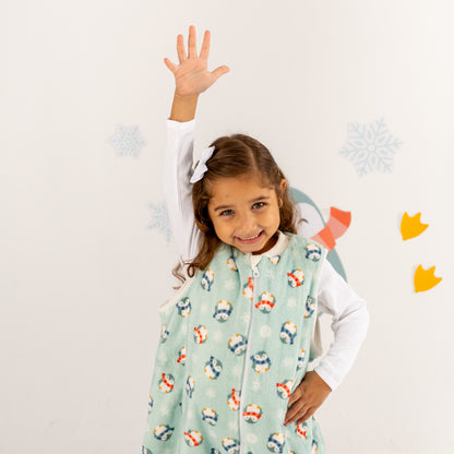 Polar Pals- Sleeveless Polar Fleece Walker Sleeping Bag