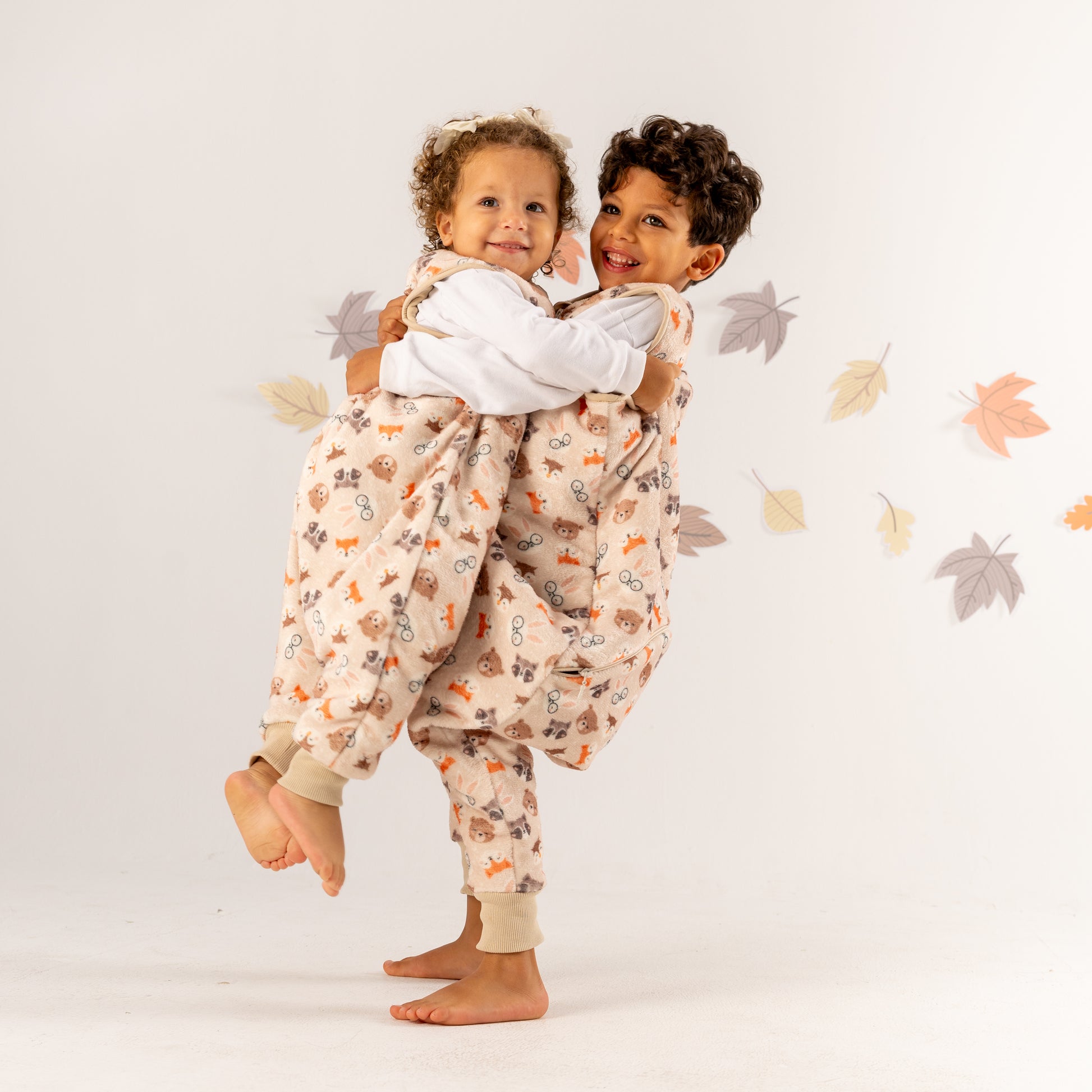 Forest Friends- Sleeveless Polar Fleece Walker Sleeping Bag