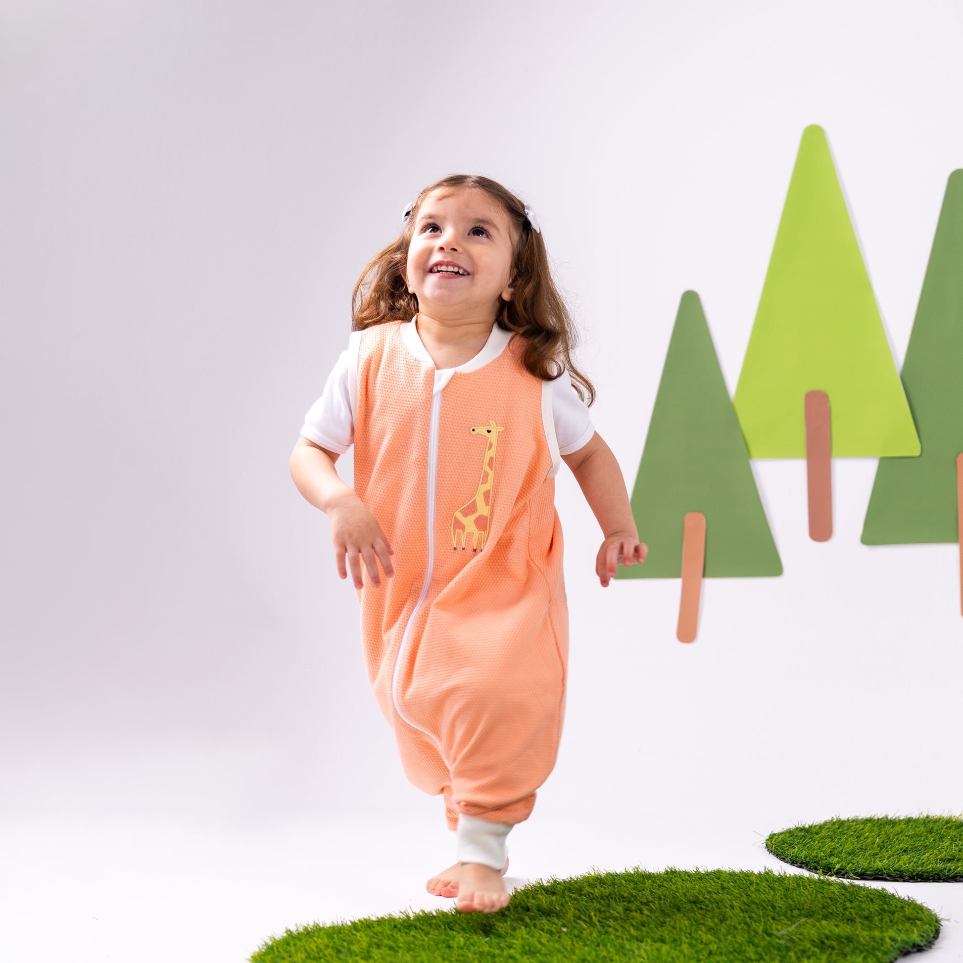 Giraffe- Extra-Light Sleeveless Summer Walker Sleeping Bag