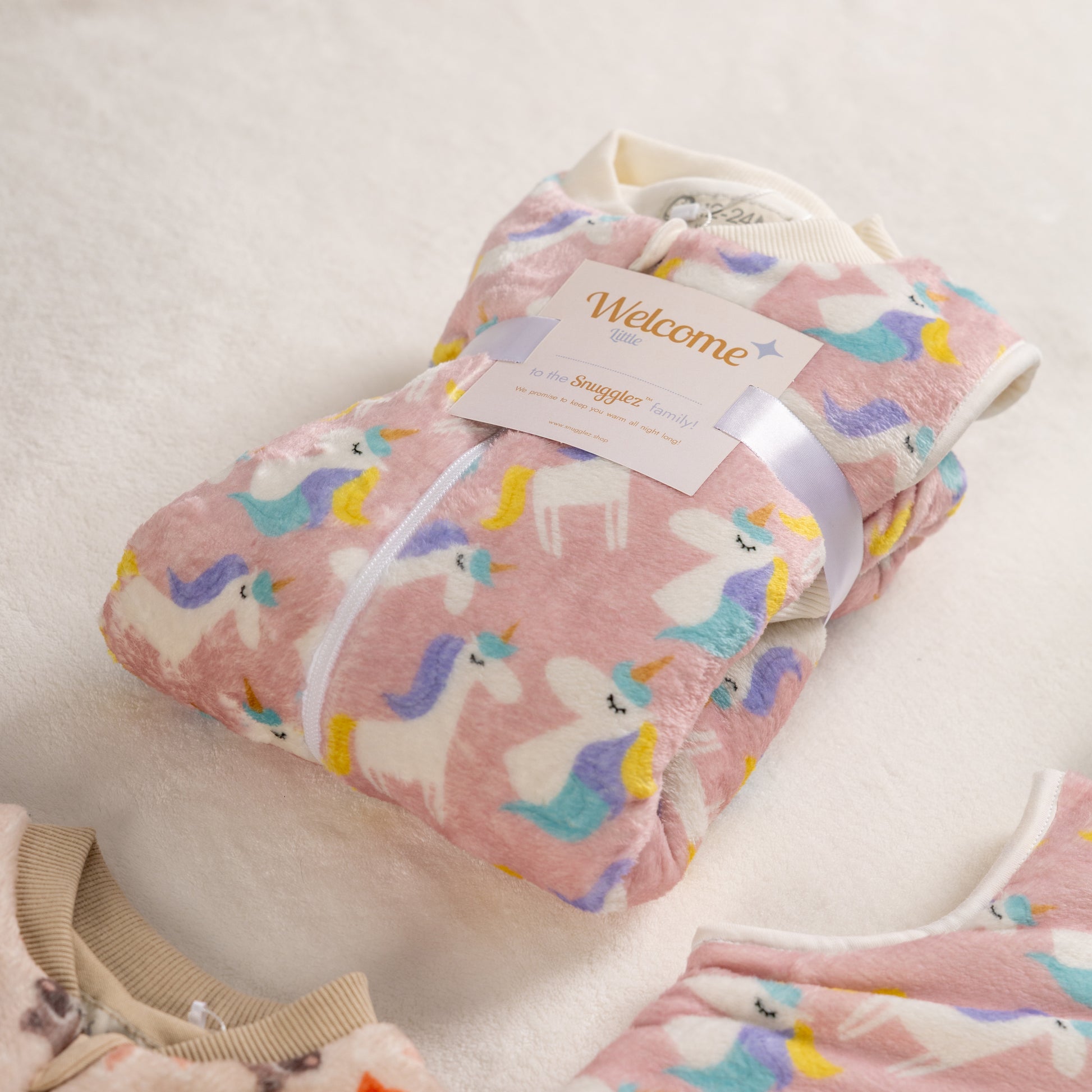 Unicorn Wonderland- Sleeveless Polar Fleece Walker Sleeping Bag