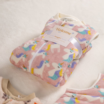 Unicorn Wonderland- Sleeveless Polar Fleece Basic Sleeping Bag