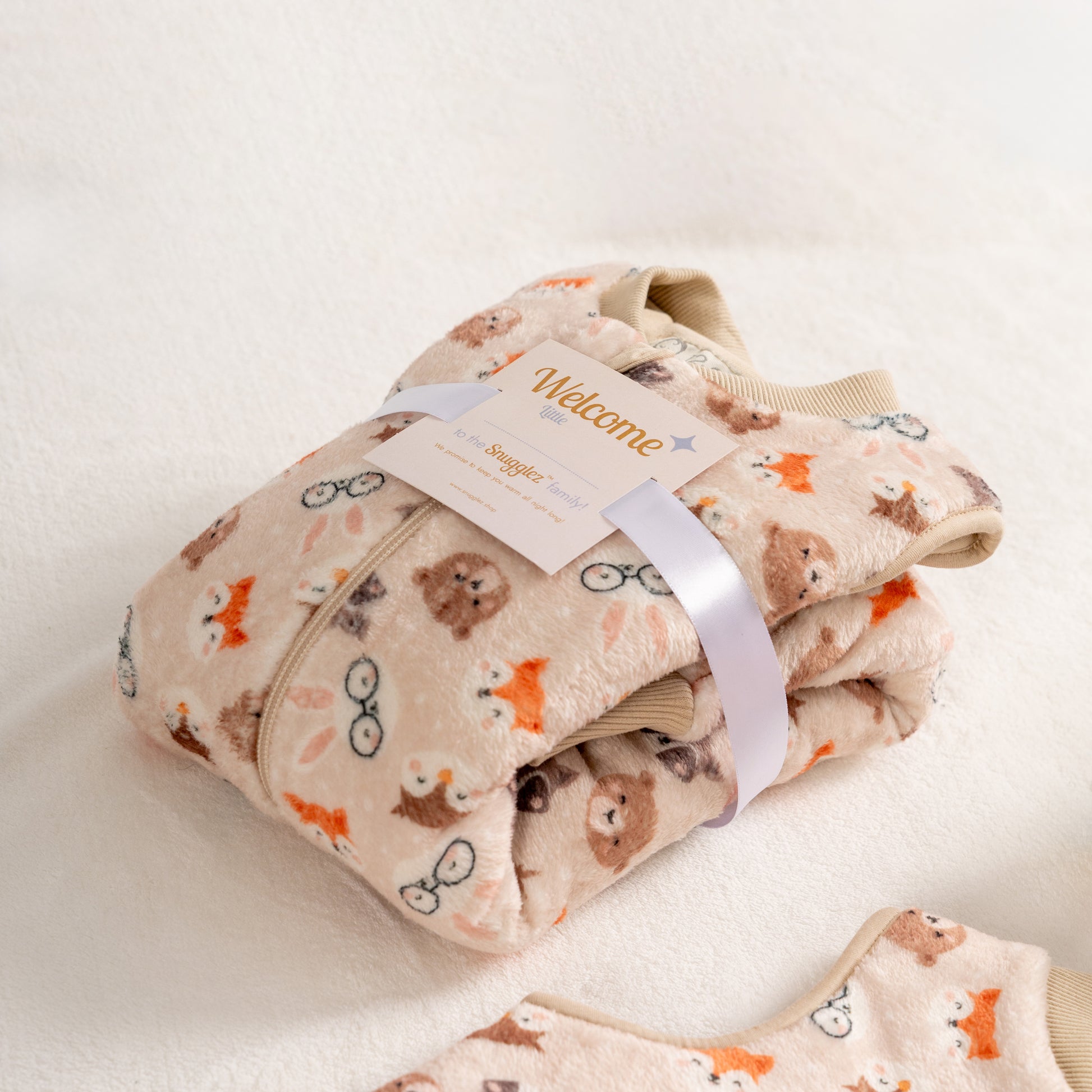 Forest Friends- Sleeveless Polar Fleece Walker Sleeping Bag