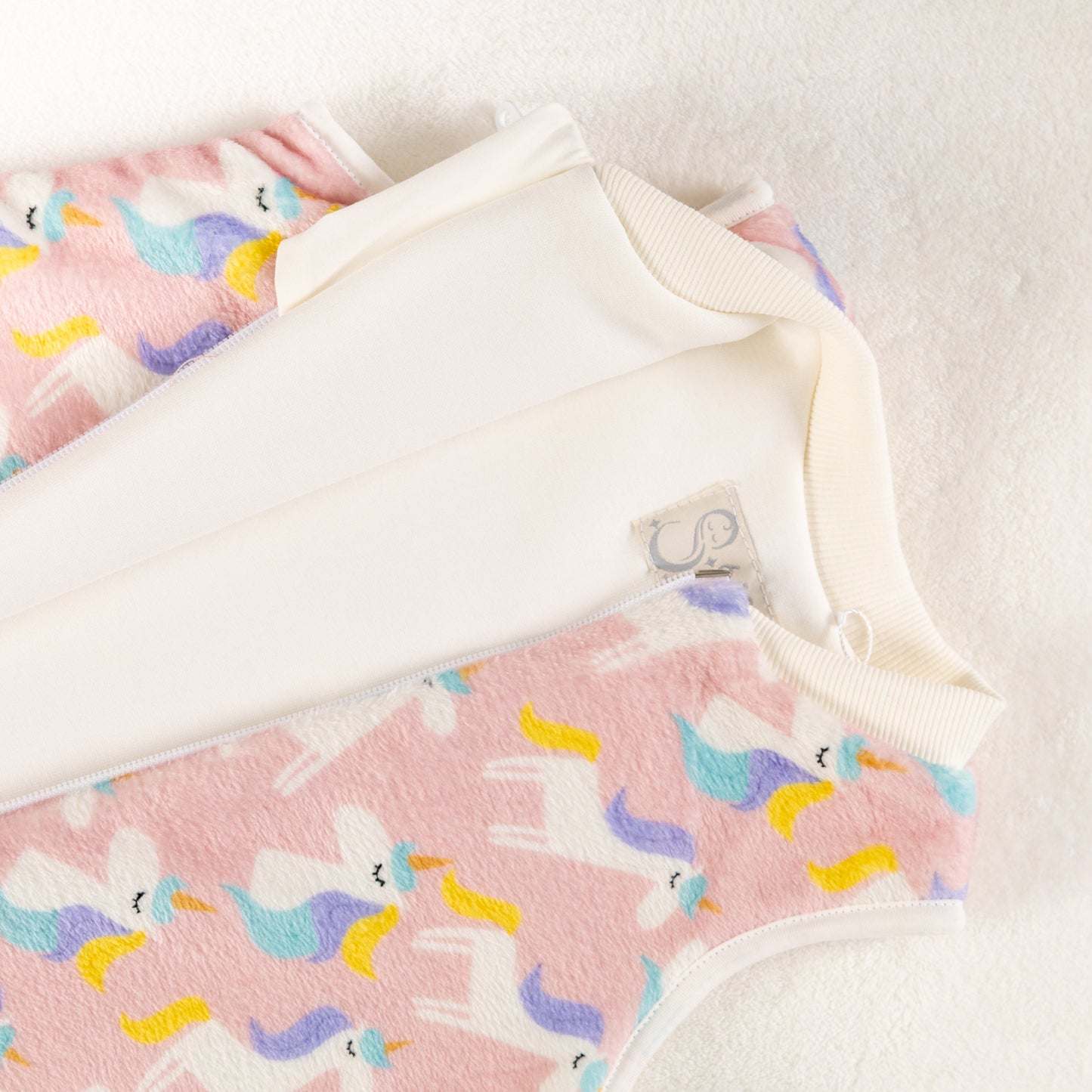 Unicorn Wonderland- Sleeveless Polar Fleece Basic Sleeping Bag