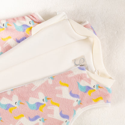 Unicorn Wonderland- Sleeveless Polar Fleece Basic Sleeping Bag