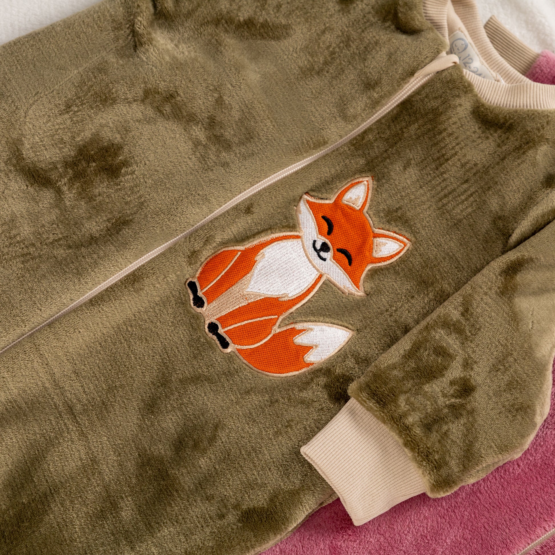 Fox- Sleeved Polar Fleece Walker Sleeping Bag