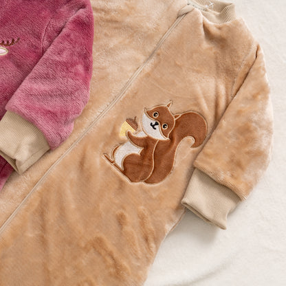 Squirrel- Sleeved Polar Fleece Walker Sleeping Bag