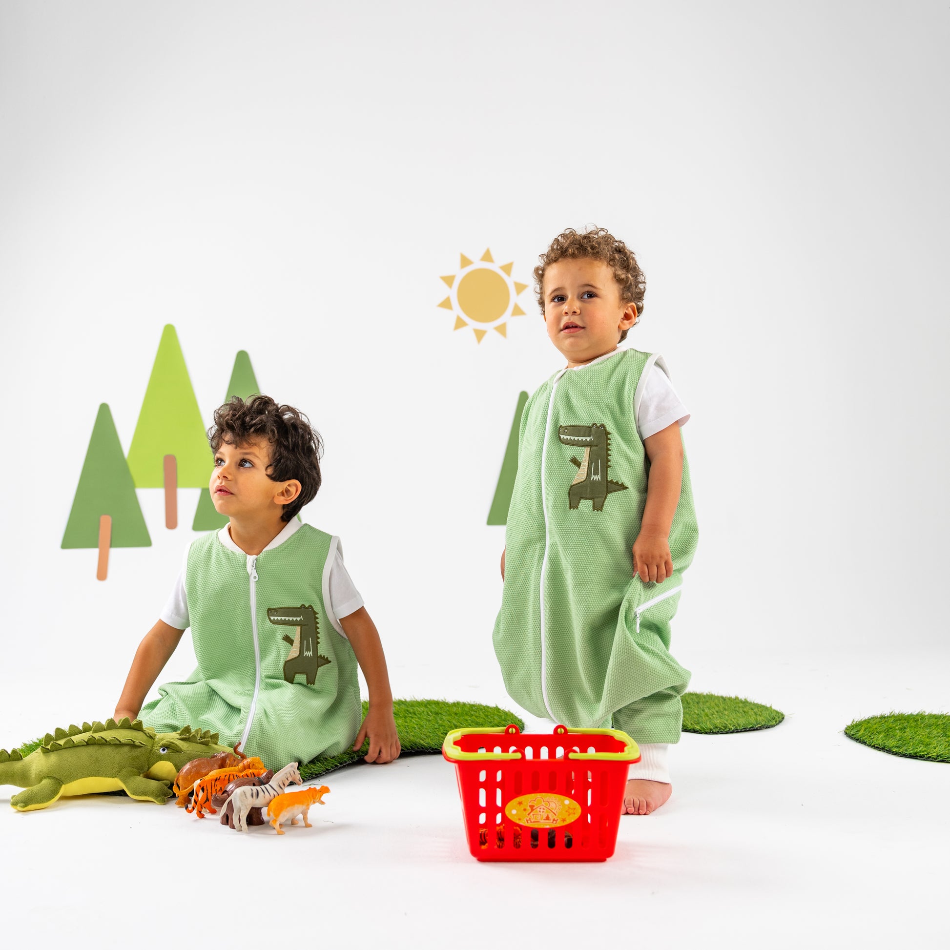 Crocodile- Extra-light Sleeveless Summer Walker Sleeping Bag