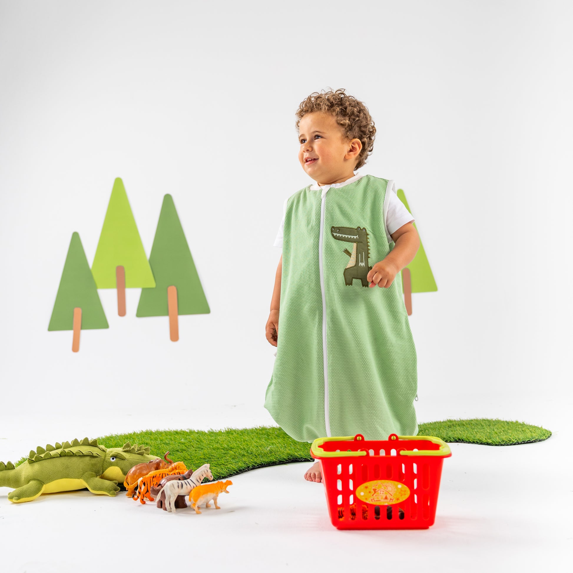 Crocodile- Extra-light Sleeveless Summer Walker Sleeping Bag