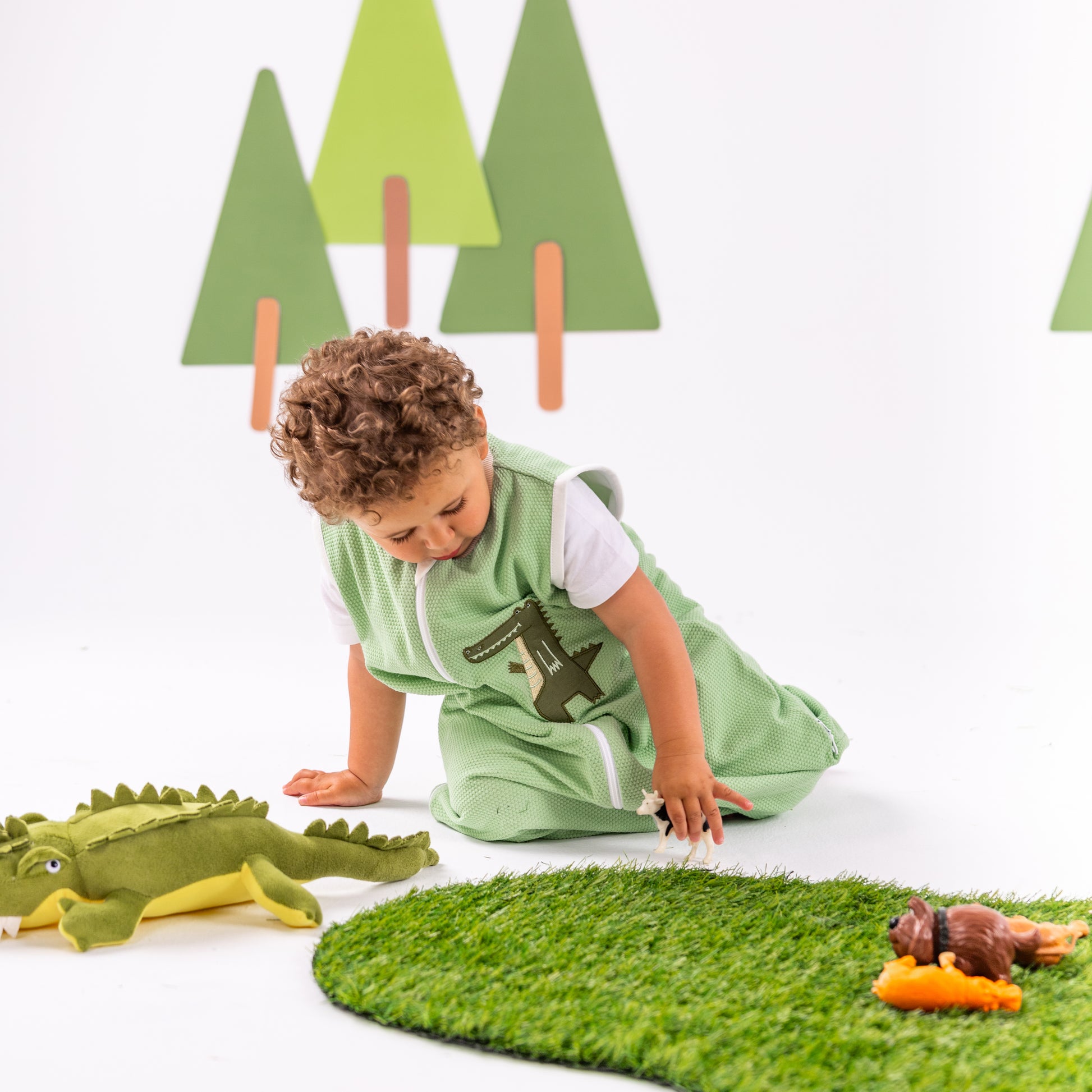 Crocodile- Extra-light Sleeveless Summer Walker Sleeping Bag