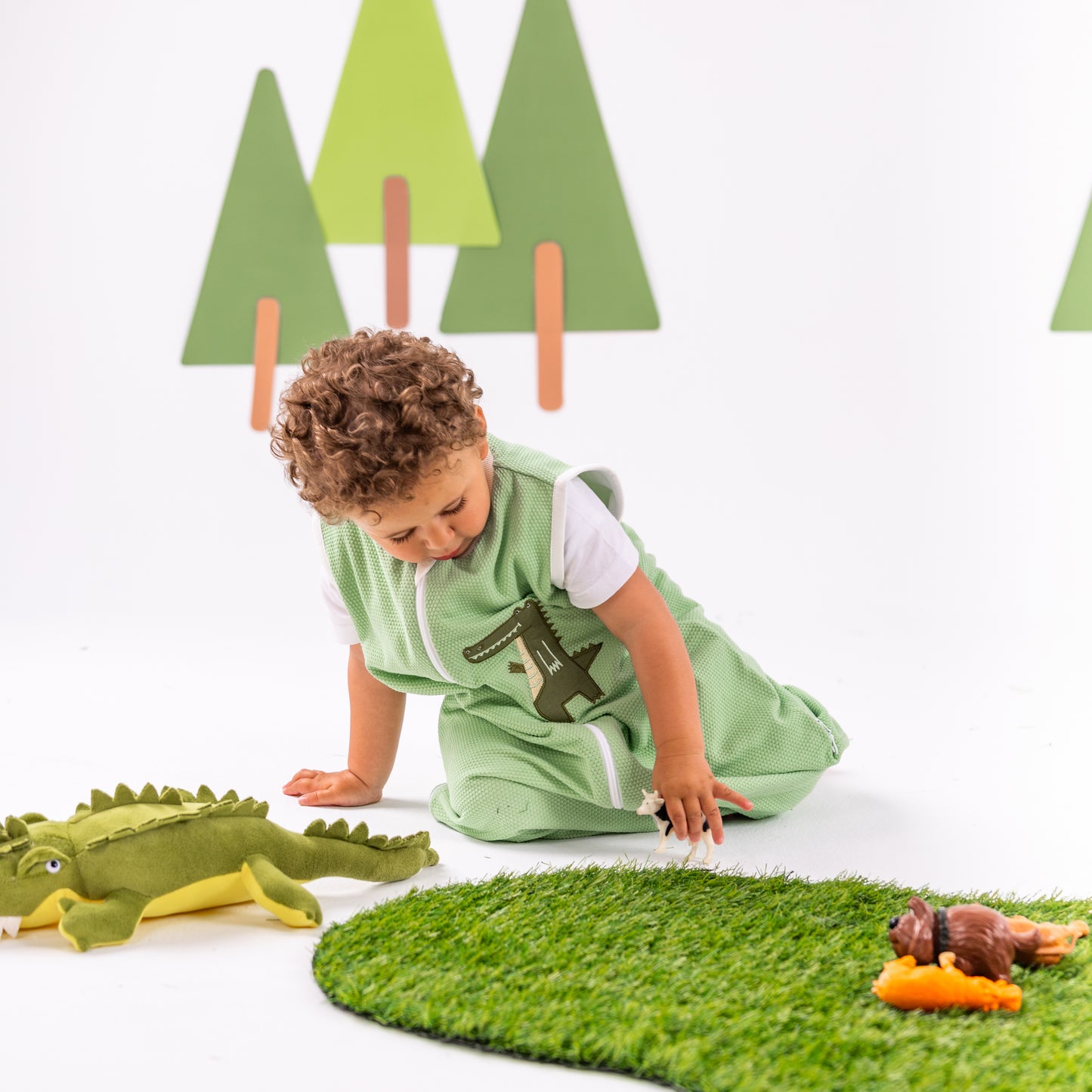 Crocodile- Extra-light Sleeveless Summer Walker Sleeping Bag