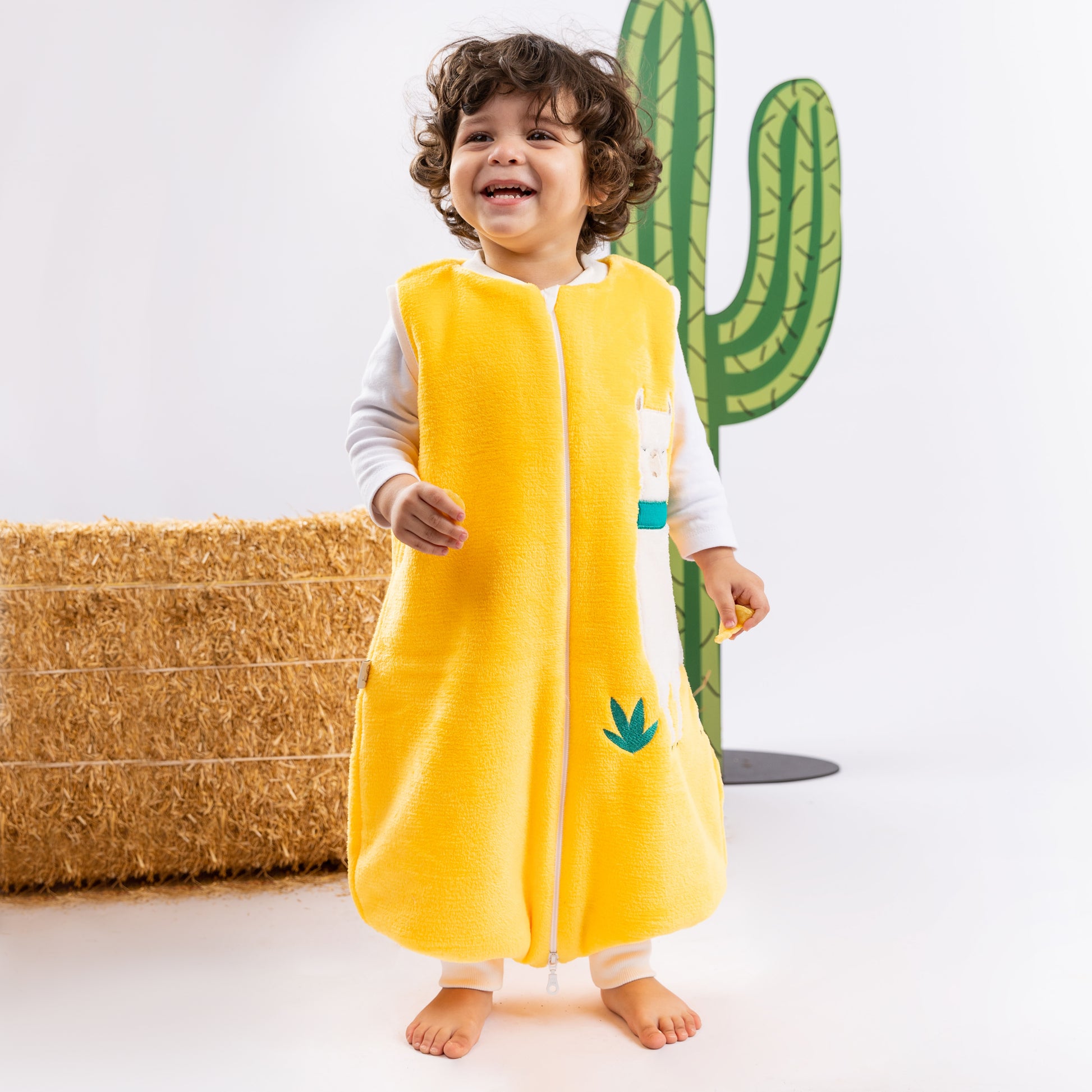 Llama [Mango]- Sleeveless Winter Walker Sleeping Bag
