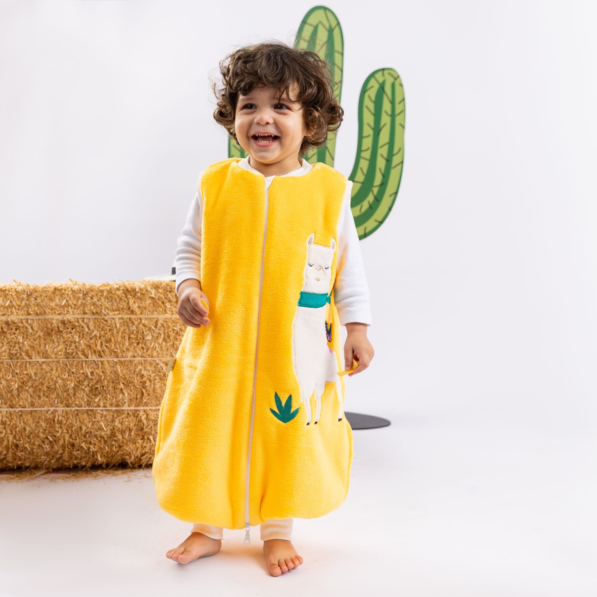 Llama [Mango]- Sleeveless Winter Walker Sleeping Bag