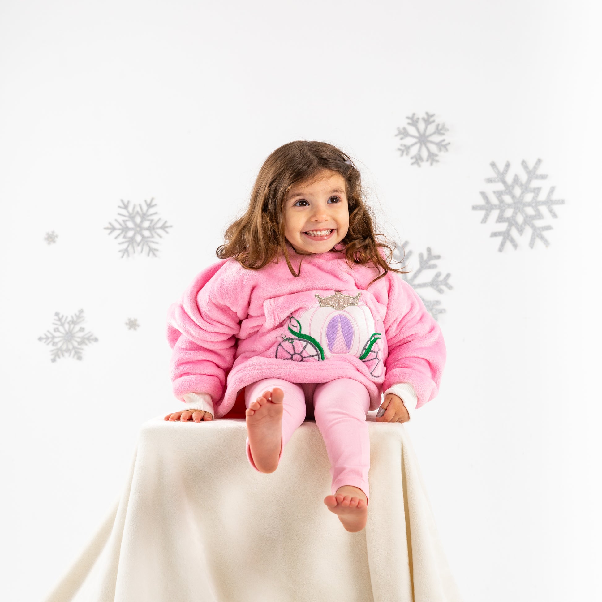 Princess Carriage Snuddie Blanket