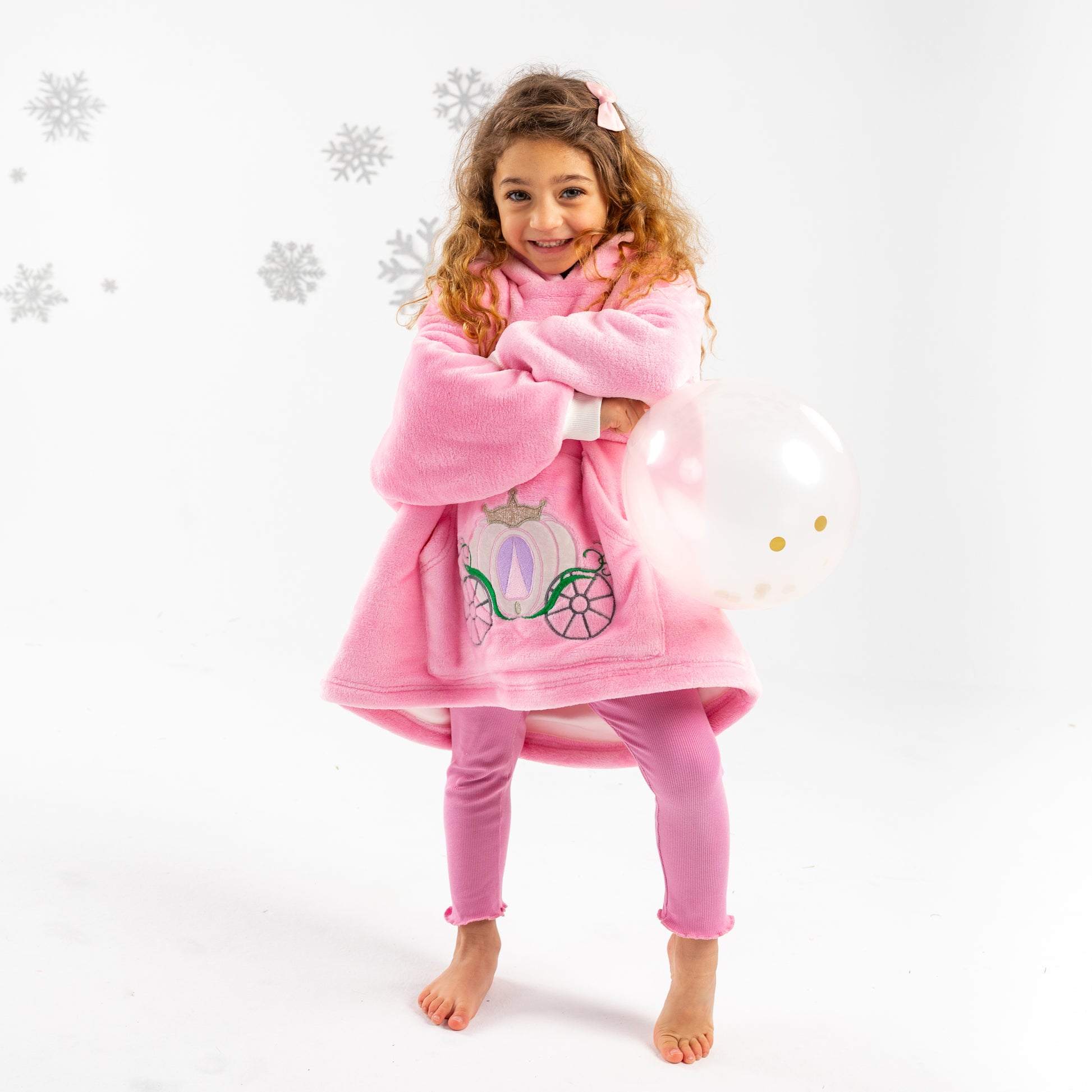 Princess Carriage Snuddie Blanket