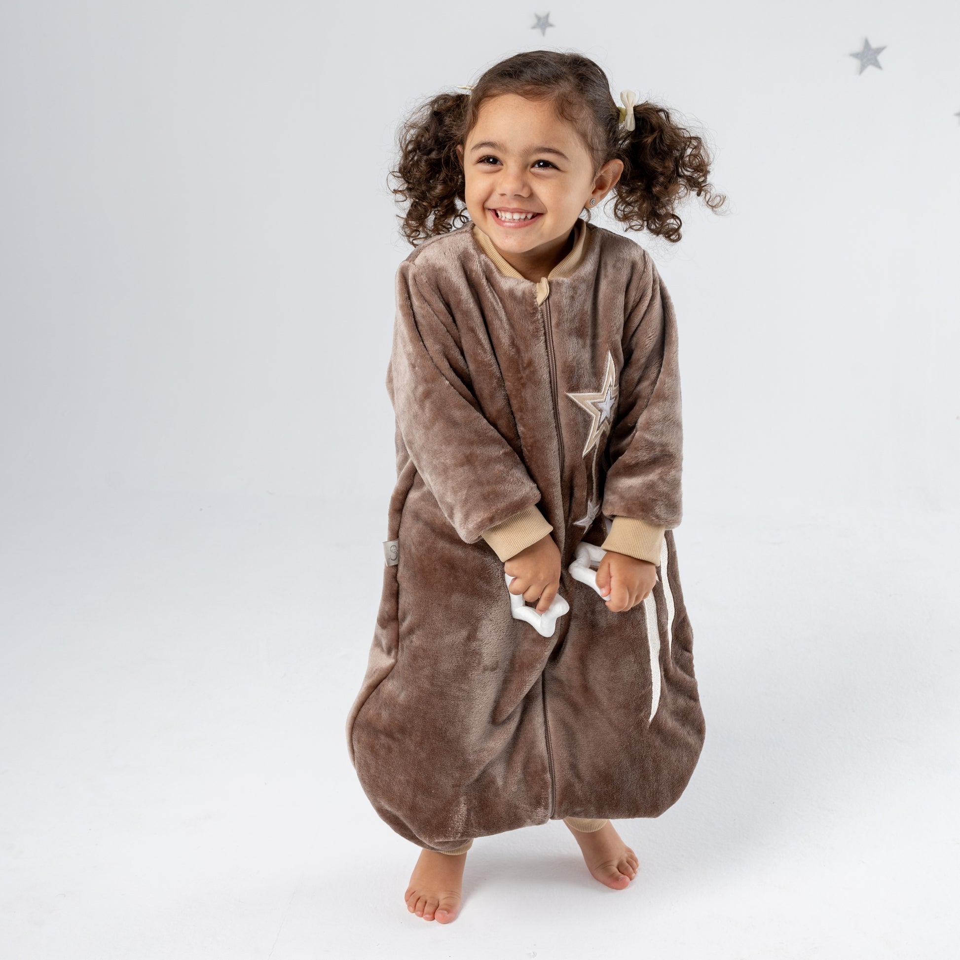 Shooting Star [Beige]- Sleeved Winter Walker Sleeping Bag